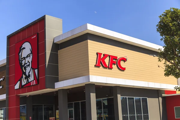 Зовнішній вигляд Kfc ресторану — стокове фото