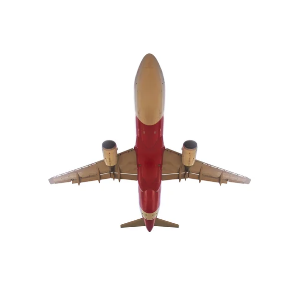 Avión en el cielo, transporte, viaje, envío — Foto de Stock
