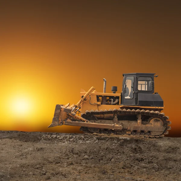 Grader, Machinery for construction — Stock Photo, Image