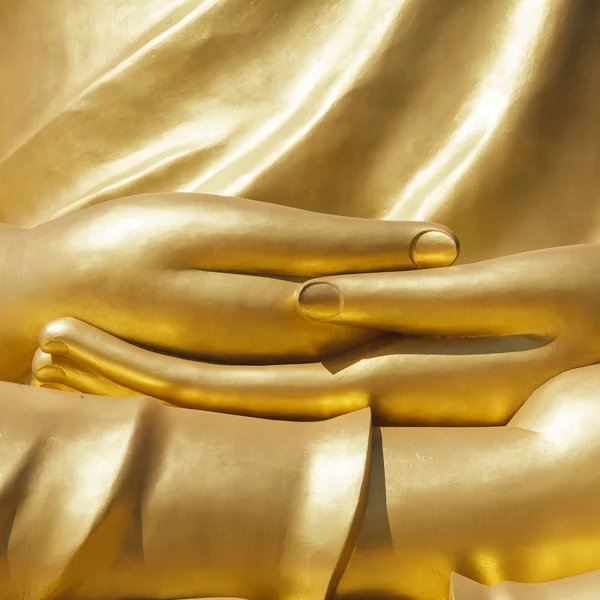 Hænder af Big Buddha - Stock-foto