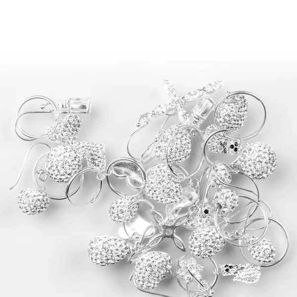 Silver Jewelry — Stock Photo, Image
