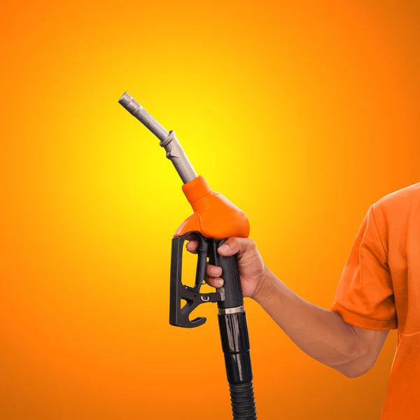 Trabajador de gasolinera — Foto de Stock