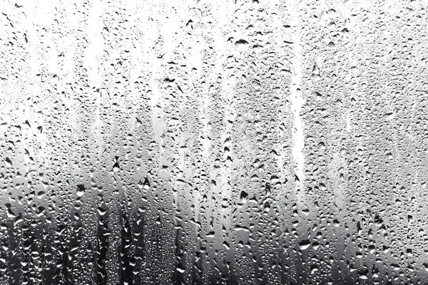 Regen auf Glas — Stockfoto
