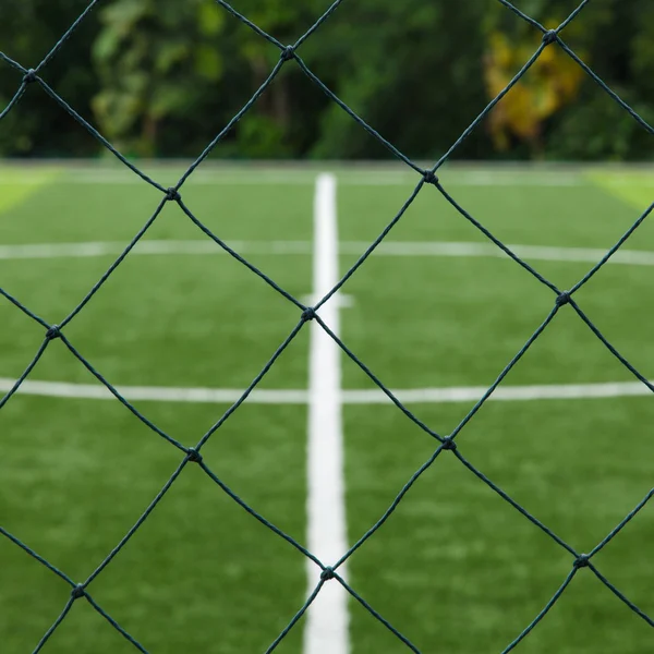 Soccer field — Stock Photo, Image