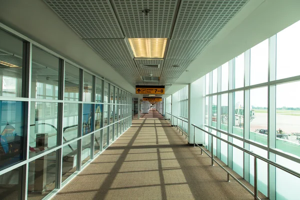 Corridoio dell'aeroporto — Foto Stock