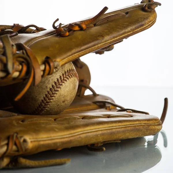 Oldtimer-Baseball — Stockfoto