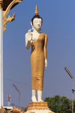 Buddha in Vientiane, Laos clipart