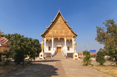 Vientiane, Laos tapınakta