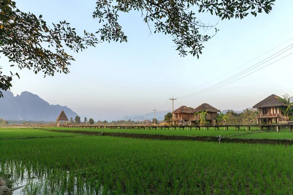 Vang Vieng, Laos — Stock fotografie