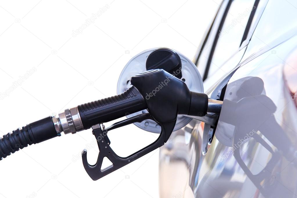 Car refuel in Gas Station