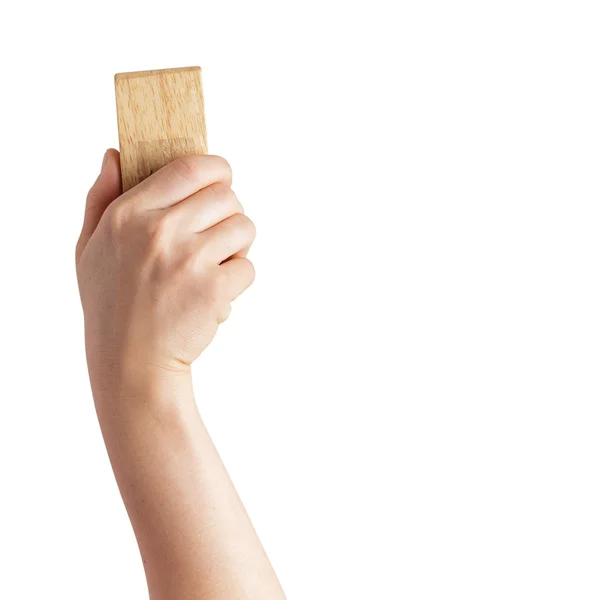 Cleaning a blackboard — Stock Photo, Image