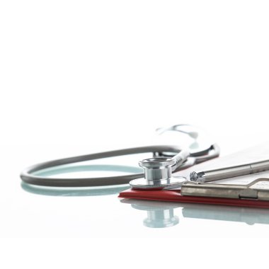 stetoskop tıbbi pano ile