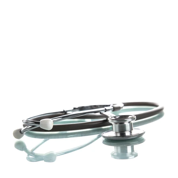 Stethoscope on white background — Stock Photo, Image