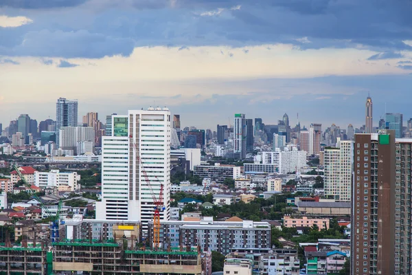 Бангкок, Таїланд повітряні з видом на горизонт — стокове фото