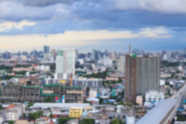 Bangkok, Thailand aerial view with skyline