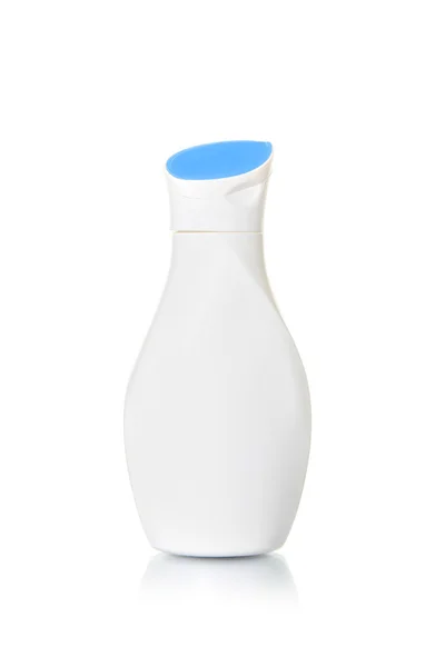 Lege Plastic fles op een witte achtergrond — Stockfoto