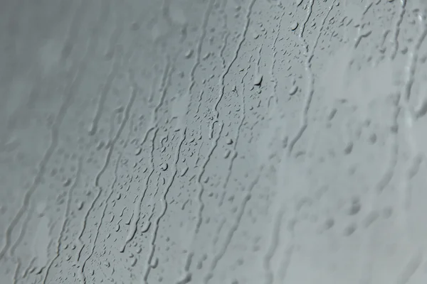 Дождь на стекле, текстура фона — стоковое фото
