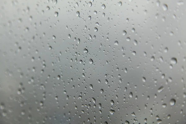 Hujan pada kaca, tekstur latar belakang — Stok Foto