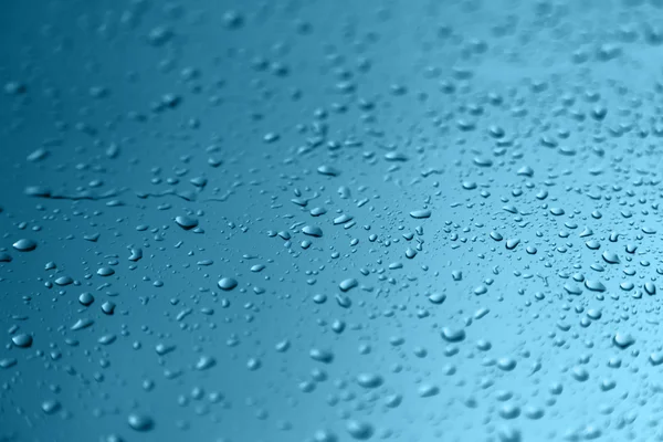 Chuva em vidro, textura de fundo — Fotografia de Stock