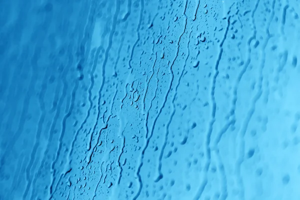 Pluie sur verre, texture de fond — Photo