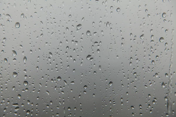 Rain on glass, background texture — Stock Photo, Image