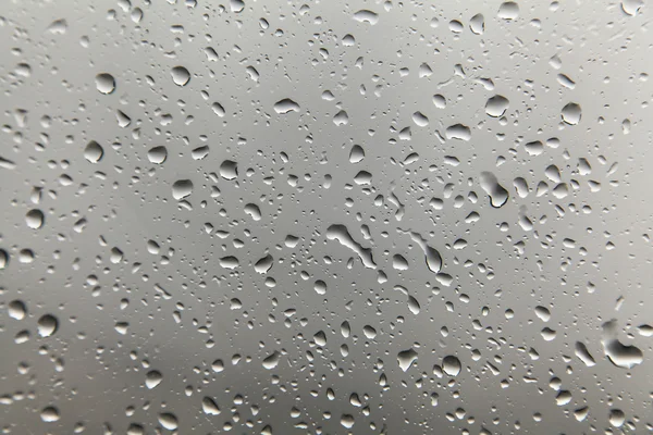 Chuva em vidro, textura de fundo — Fotografia de Stock