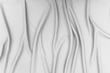 Beyaz kumaş dokusu arkaplanı