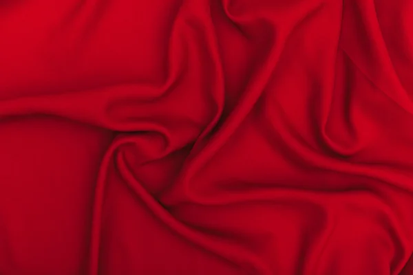 Красный фон текстуры ткани — стоковое фото