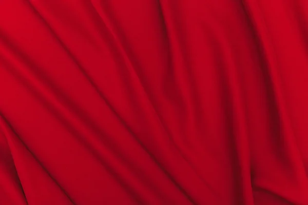 Kırmızı kumaş dokusu arkaplanı — Stok fotoğraf