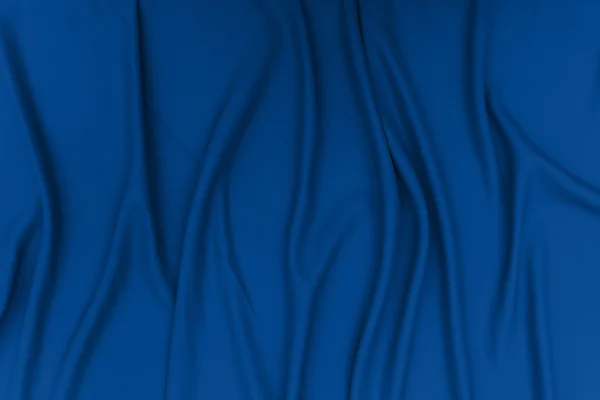 Latar belakang tekstur kain biru — Stok Foto
