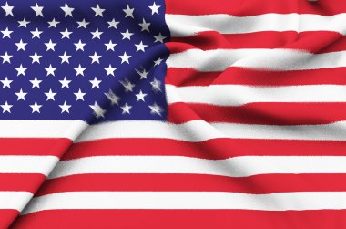 Amerika Birleşik Devletleri bayrağı kumaş