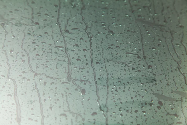 Raindrops on glass Background texture — Stock Photo, Image