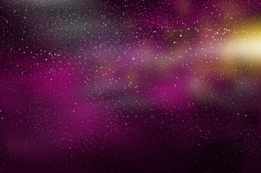 Soyut gece gökyüzü yıldızlarla