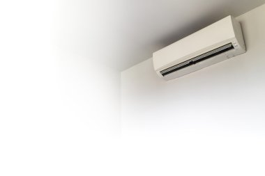 Klima duvar arka plan üzerinde