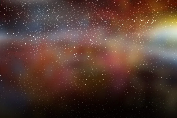 Abstraktní noční oblohu s hvězdami — Stock fotografie