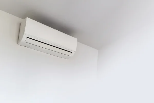 Klimaanlage an der Wand Hintergrund — Stockfoto