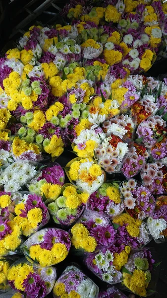 Pak Khlong Talat květinový trh — Stock fotografie