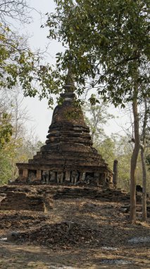 tapınakta sukhothai Milli Parkı