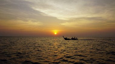 Tayland şaşırtıcı günbatımı