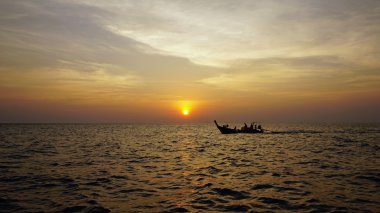 Tayland şaşırtıcı günbatımı