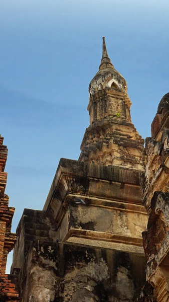 Tempel in sukhothai nationaal park — Stockfoto