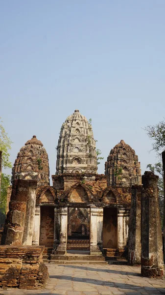 Tapınakta sukhothai Milli Parkı — Stok fotoğraf