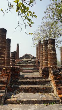 tapınakta sukhothai Milli Parkı