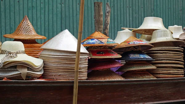 Marché flottant de Damnoen Saduak — Photo