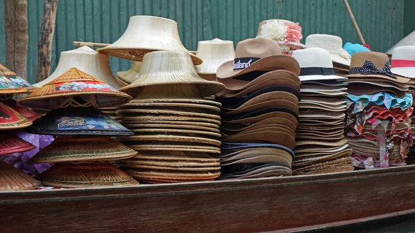 Marché flottant de Damnoen Saduak — Photo