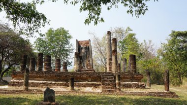 tapınakta sukhothai Milli Parkı