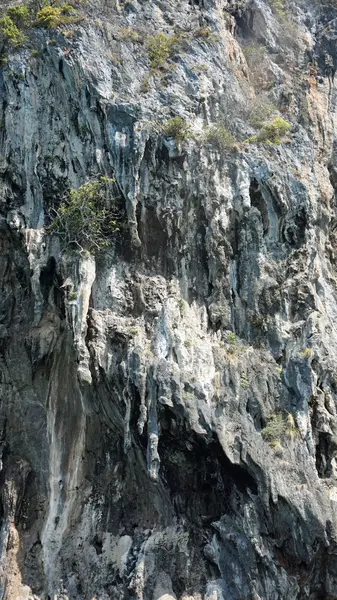 Rocas de piedra caliza en la costa de Tailandia —  Fotos de Stock