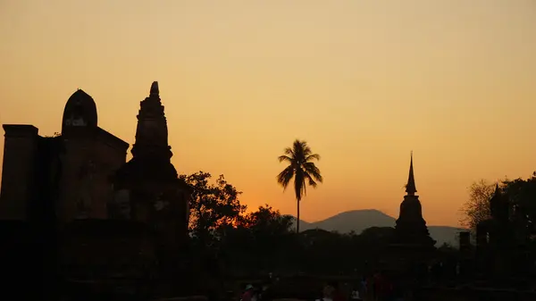 寺在素可泰国家公园 — 图库照片