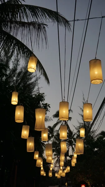 Faroles de colores en Tailandia —  Fotos de Stock