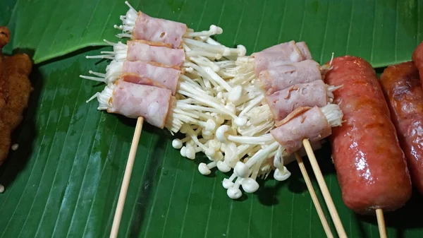 Makanan jalanan tradisional thai — Stok Foto